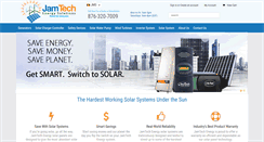 Desktop Screenshot of jamtechenergy.com